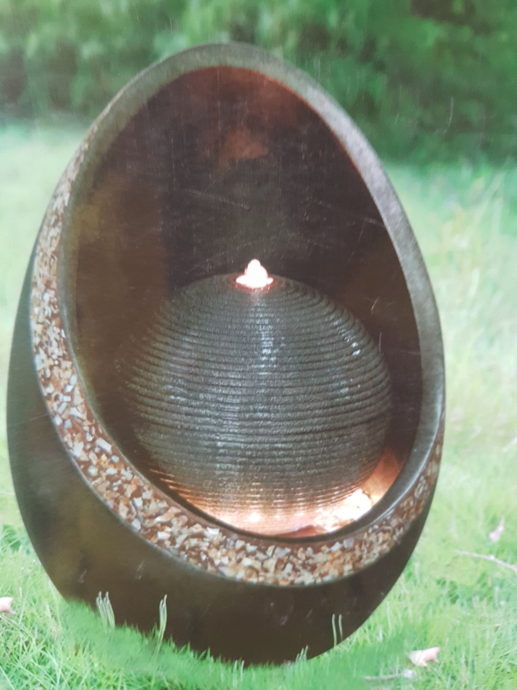 Oval LED Fountain Fiberglass