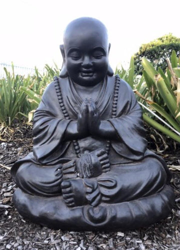 56cm Sitting Happy Buddha Fiberglass