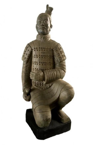 Gold Chinese Warrior Fiberglass