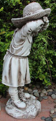 Hide & Seek Girl Statue