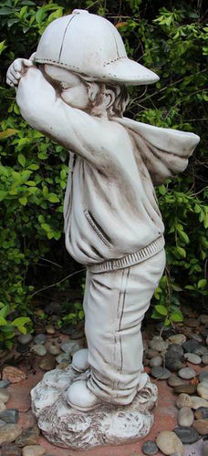 Hide & Seek Boy Statue