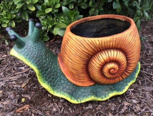 60cm Snail Planter Fiberglass