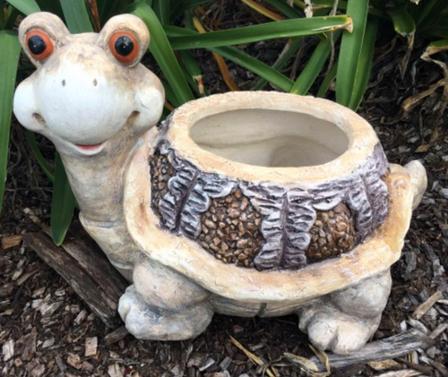 40cm Garden Turtle Planter Fiberglass