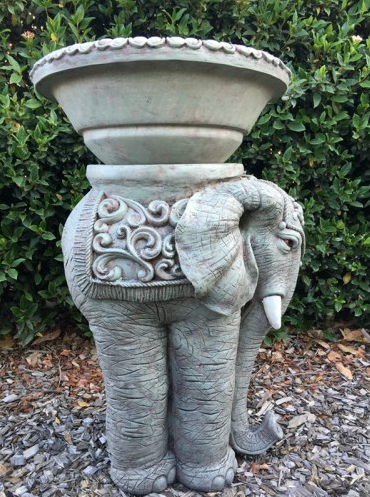 90cm Elephant Planter Fiberglass
