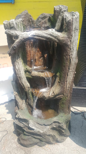 1m Tall Rock Waterfall