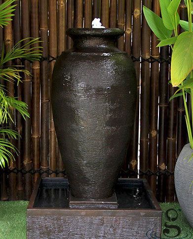 Amphora Fountain Concrete GRC
