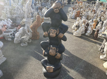 Three Monkey on Back 133cm