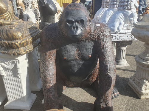 Large Sitting Gorilla 107cm