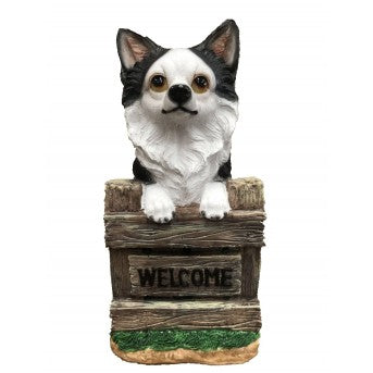 Dog with welcome (40cm)