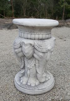 Elephant Pedestal Concrete