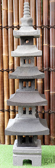 Extra Large Lava Stone Lantern