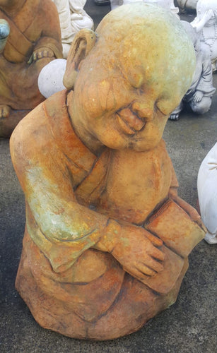 Monk With Book Concrete