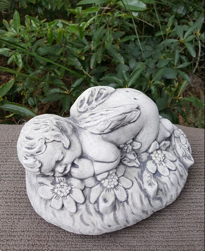 Fairy Sleeping On Rock