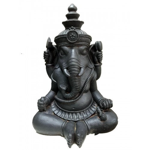 Medium Sitting Ganesh Fiberglass
