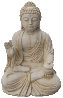 Greeting Buddha Concrete
