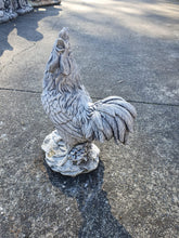 32cm Grey Standing Rooster