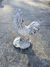 32cm Grey Standing Rooster