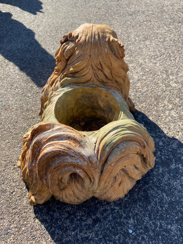 Furr dog with top hole