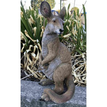 57cm Kangaroo Dark Fiberglass