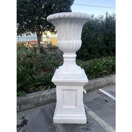 130cm Urn with Stand Fiberglass