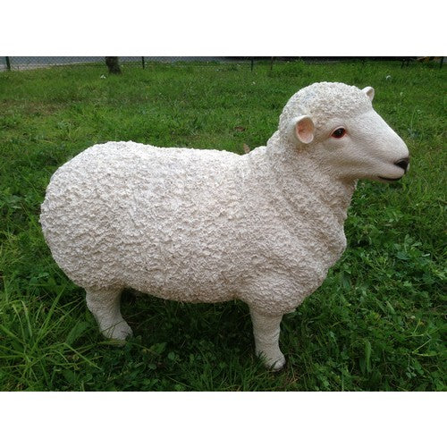 75cm Standing Sheep Fiberglass