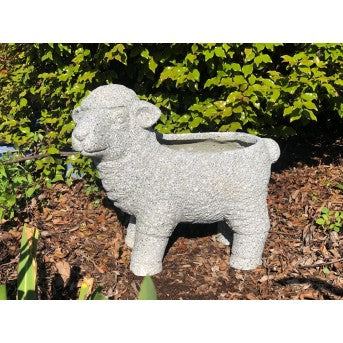 Lamb Sheep Planter Grey (50cm)