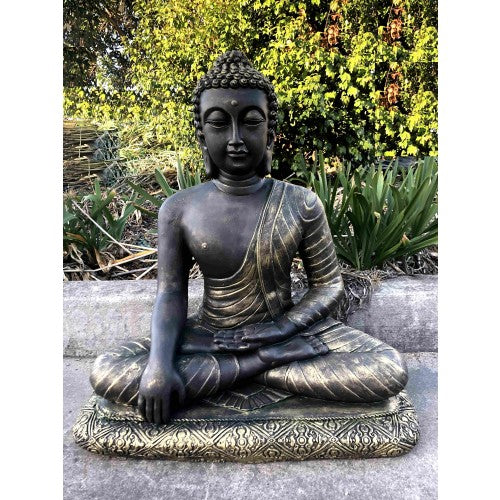 77cm Sitting Buddha Fiberglass