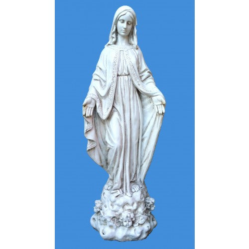 93cm Mary Opening Hands Fiberglass