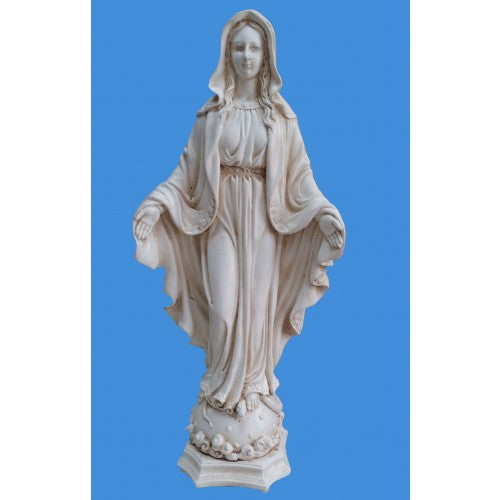 60cm Mary With Opening Hands Fiberglass