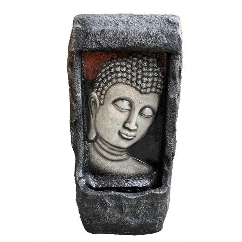 Buddha Head Wall Fountain Fiberglass