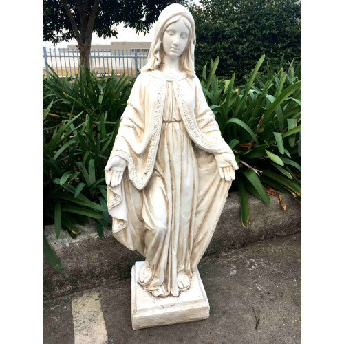 80cm Virgin Mary Statue Fiberglass
