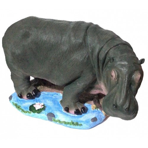 71cm Hippo Statue Fiberglass