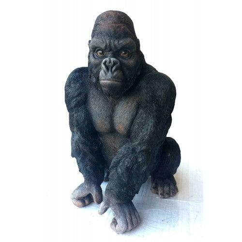 40cm Gorilla Statue Fiberglass