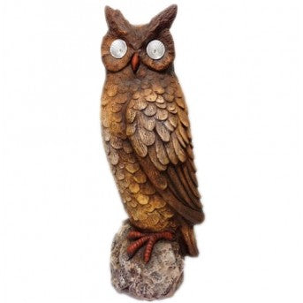 60cm Standing Owl Solar Light
