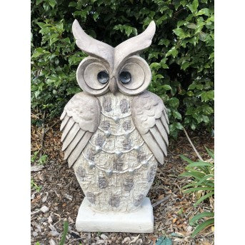 62cm Garden Owl Statue Fiberglass