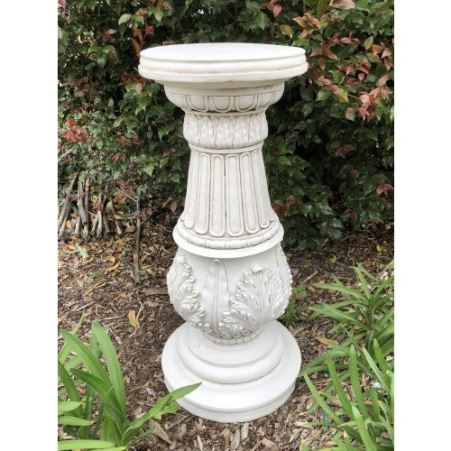 91cm Pedestal / Column White Fiberglass