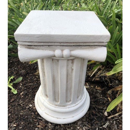 50cm White Bowknot Column Fiberglass