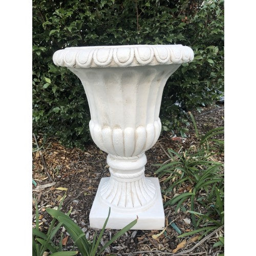 71cm White Urn / Planter Fiberglass