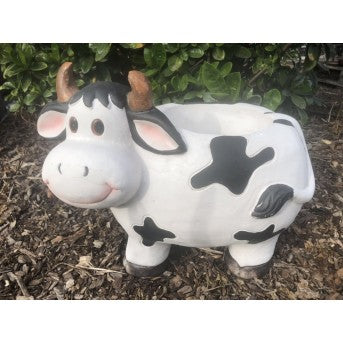 Cute cow planter