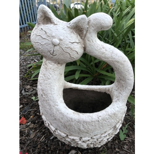 47cm Cat Planter Fiberglass