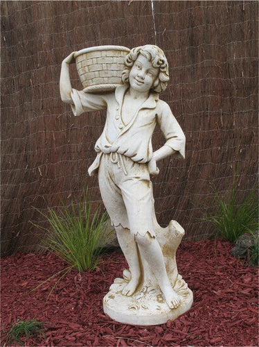 Boy With Basket