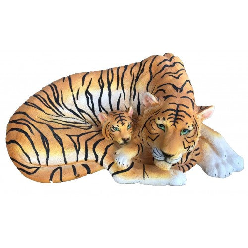 46cm Tiger with Baby Fiberglass