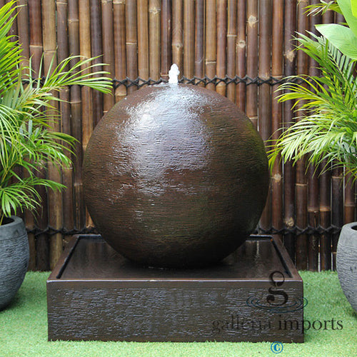 Luna Ball Fountain - Large Concrete GRC