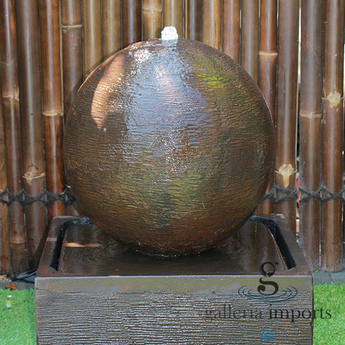 Luna Ball Fountain - Small Concrete GRC