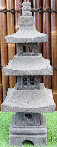 Medium Lava Stone Lantern