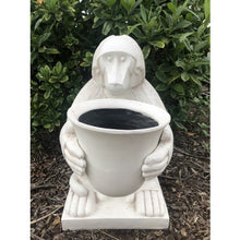 63cm Monkey Holding Planter Fiberglass