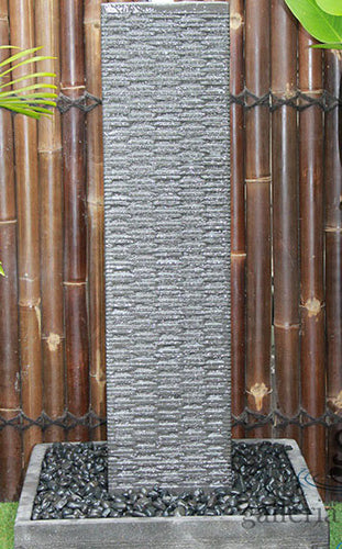 Ripple Square Fountain Concrete GRC