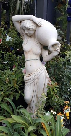 Sasha Lady Statue Concrete