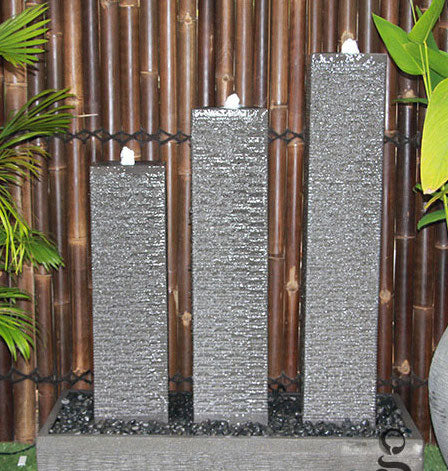 Triple Ripple Fountain Concrete GRC