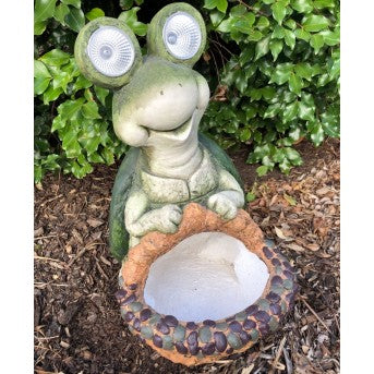 Turtle Planter with Solar (48cm)